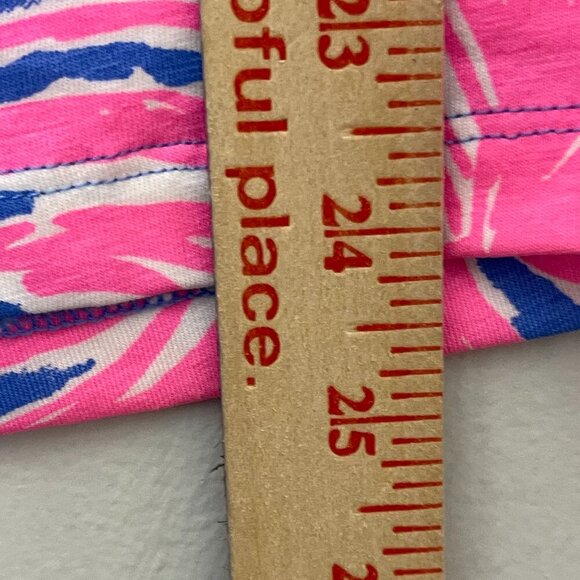 Lilly‎ Pulitzer Tank Top Women XS Pink Pineapple Print Sleeveless Casual Top - Picture 6 of 9